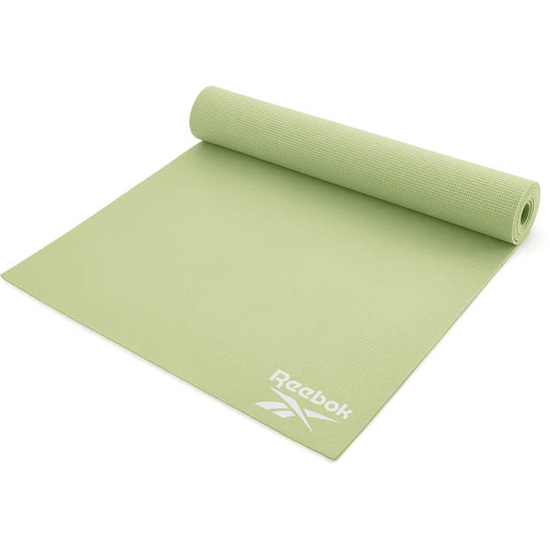 Reebok yogamat 4 mm licht groen