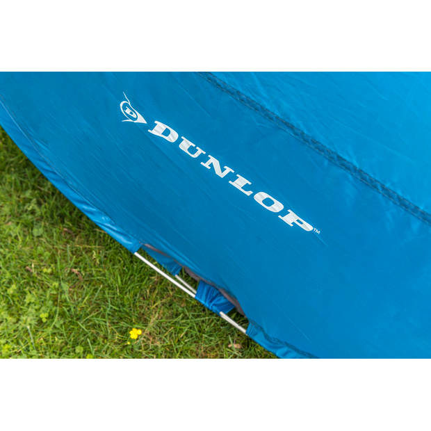 Dunlop pop-uptent tweepersoons 255 x 155 x 95 cm blauw