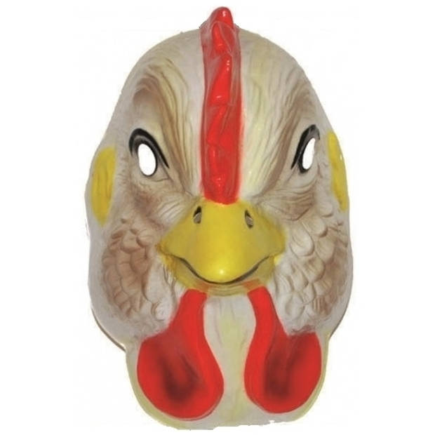 Carnaval Kippen maskers voor volwassenen - Verkleedmaskers