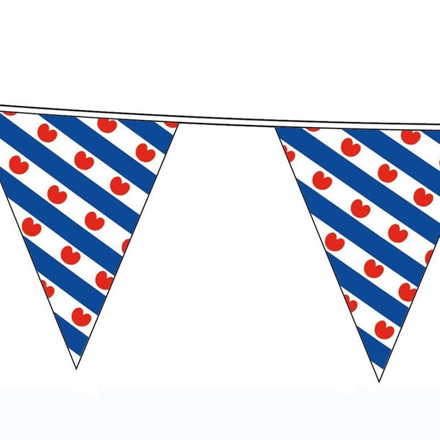 Friese vlag vlaggenlijn van 10 meter - Vlaggenlijnen