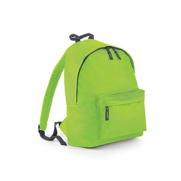 Bagbase rugzak/rugtas voor kinderen - lime groen - 14 Liter - boekentas/gymtas - 38 x 28 x 19 cm - Rugzak - kind