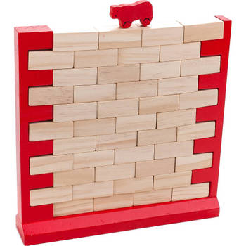 Longfield Games houten evenwichtsspel vallende muur