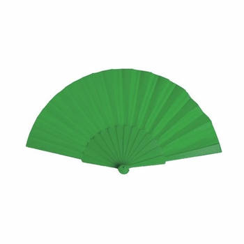 Spaanse Handwaaier groen 23 cm - Verkleedattributen