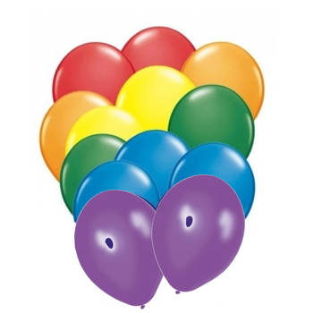 30 stuks regenboog ballonnen - Ballonnen