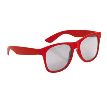 Rode kinder feest- en zonnebril - Verkleedbrillen