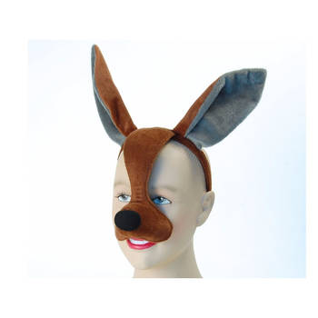 Dierenmasker kangoeroe - Verkleedmaskers