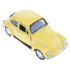 Welly schaalmodel Volkswagen Kever die-cast geel