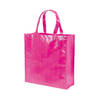 Voordelige fuchsia roze shoppers tas 38 cm - Shoppers