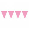 Baby roze vlaggenlijn 10 meter - Vlaggenlijnen