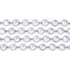 Kristal slinger transparant 1 meter - Feestslinger/versiering - Feestslingers