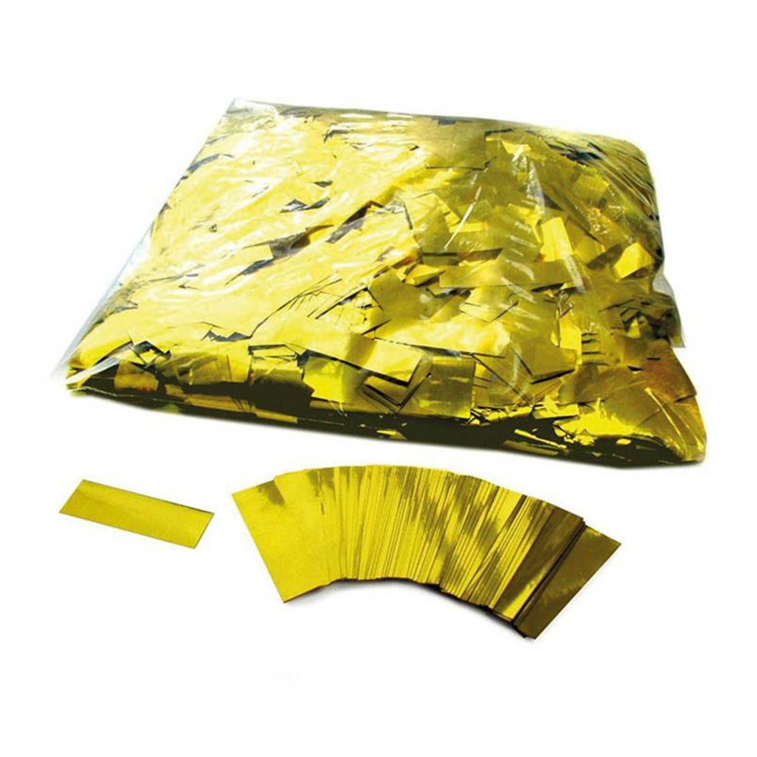 Zakken confetti goud 1 kilo - Confetti