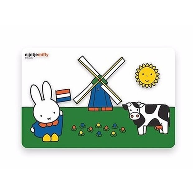 Placemats Nijntje in het weiland 44 x 29 cm - Placemats