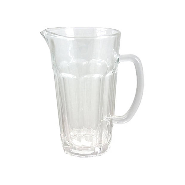 maatschappij Savant Kruiden Glazen schenkkan 1,2 liter voor water of sap - Schenkkannen | Blokker
