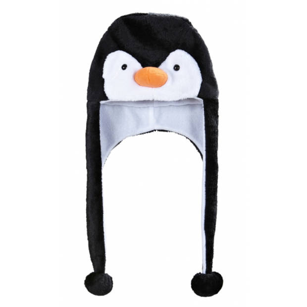 Pinguin muts voor volwassenen - Verkleedhoofddeksels