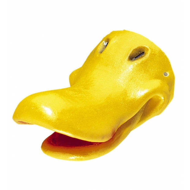 Gele eendensnavels verkleed accessoire - Verkleedmaskers