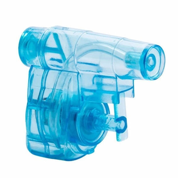 Mini waterpistolen blauw 3 stuks - Waterpistolen
