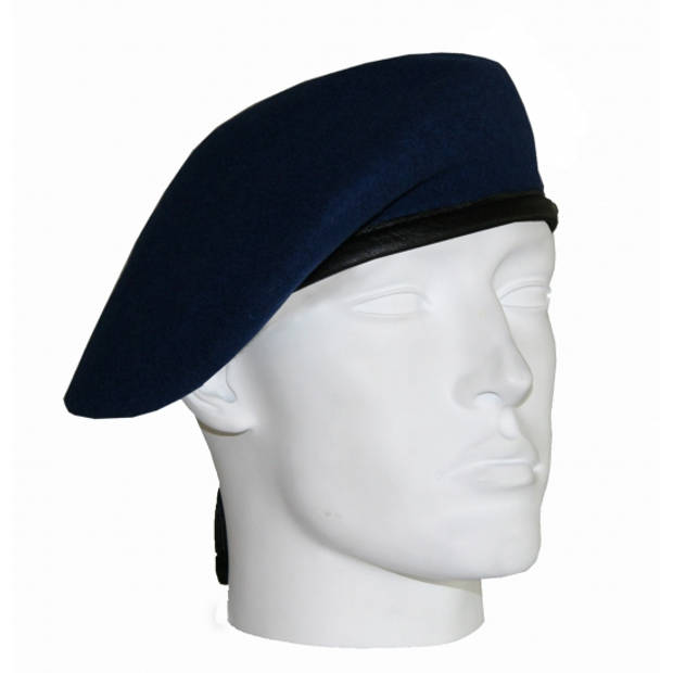 Soldaten baret - Marine blauw - volwassenen - katoen - hoeden/petten 57 cm - Verkleedhoofddeksels