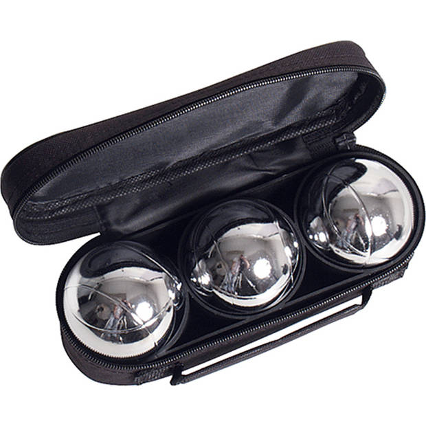 Jeu de boules set metaal (3st.)