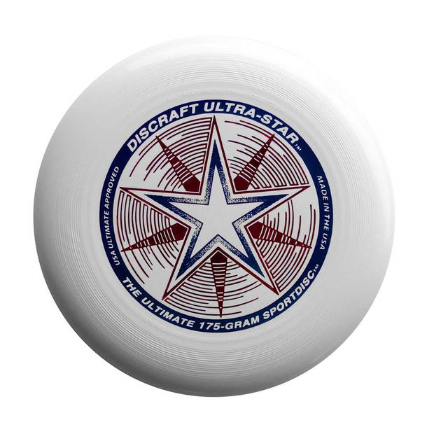Discraft Ultra Star frisbee 27,5 cm 175 gram wit