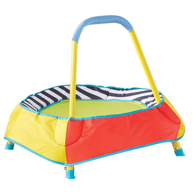 Kid active trampoline 87 cm rood/geel
