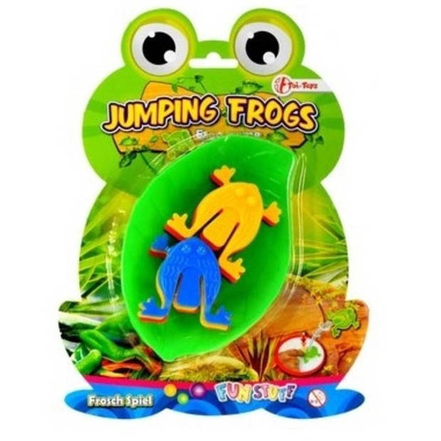 Toi-Toys jumping frogs kikkerspel 7-delig