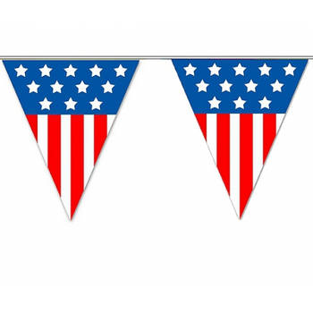USA vlaggenlijnen 5 meter - Vlaggenlijnen