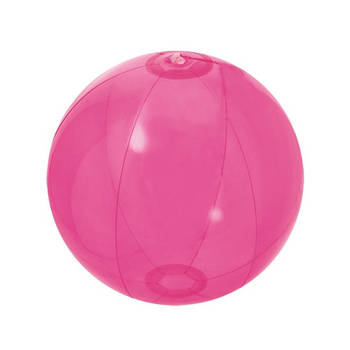 3 fuchia roze strandballen - Strandballen