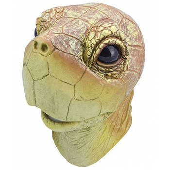 Schildpad masker van rubber - Verkleedmaskers