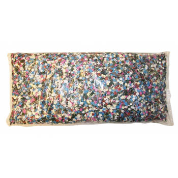 Confetti zak van 1 kilo multicolor - Confetti
