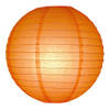 Oranje bol lampion 25 cm - Feestlampionnen
