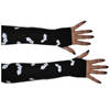 Halloween Vleermuizen handschoenen - Verkleedhandschoenen
