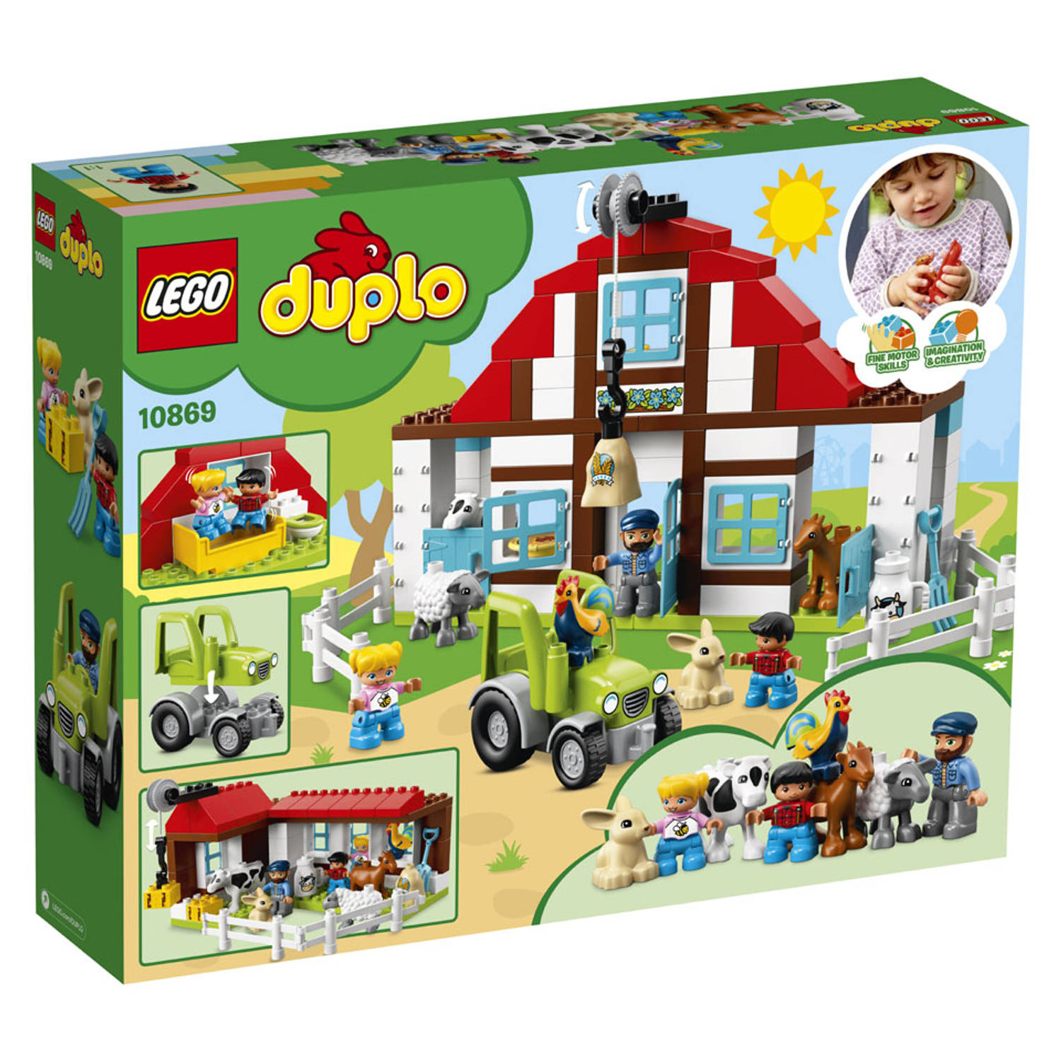 Egoïsme Toevallig noodsituatie LEGO DUPLO avonturen op de boerderij 10869 | Blokker