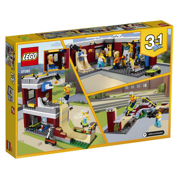 LEGO Creator modulair skatehuis 31081
