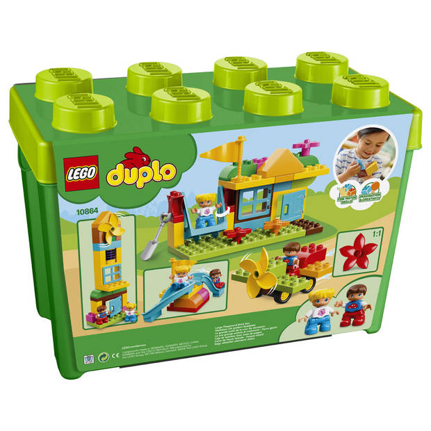 LEGO DUPLO grote speeltuin opbergdoos 10864