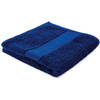 Arowell badhanddoek badlaken 100 x 50 cm - 500 gram - donkerblauw - 3 stuks
