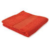 Arowell badhanddoek badlaken 100 x 50 cm - 500 gram - oranje - 1 stuks