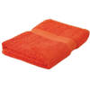 Arowell badhanddoek badlaken 140 x 70 cm - 500 gram - oranje - 1 stuks