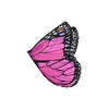 Roze vlinder vleugels voor kids - Verkleedattributen