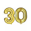 Verjaardag ballonnen 30 jaar goud - Ballonnen