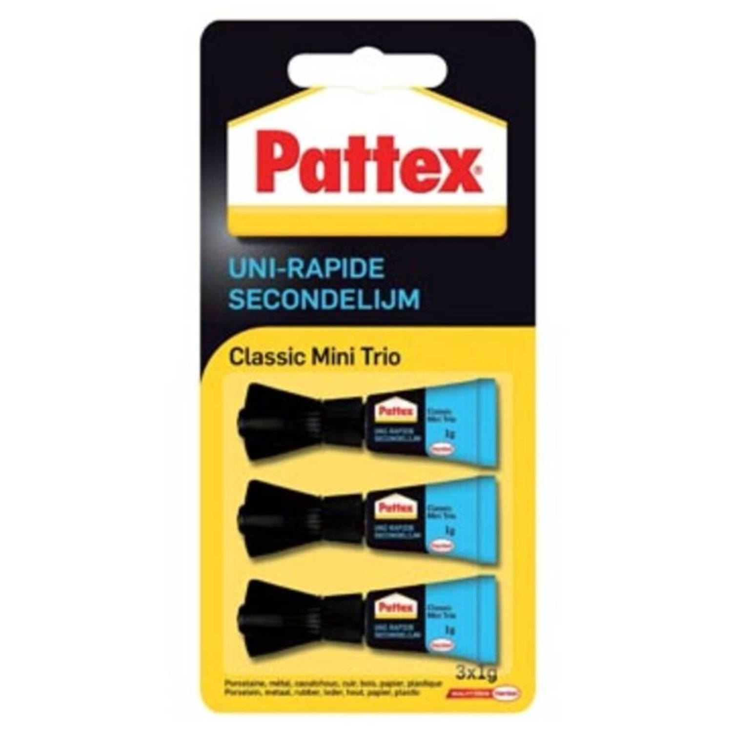 Pattex SECONDELIJM PATTEX 3X1G (1369691)