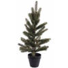 Kerst kunstboom groen in pot 60 cm - Kunstkerstboom