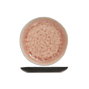 Cosy & Trendy Laguna plat bord rond - 26.5 cm - roze