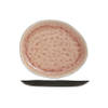 Cosy & Trendy Laguna plat bord ovaal - 27 x 23 cm - roze