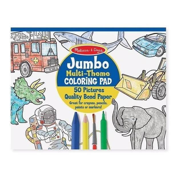 Jongens kleurboek met 50 kleurplaten - Kleurboeken