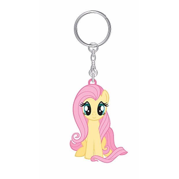 Geel My Little Pony sleutelhangertje Fluttershy voor meisjes - Sleutelhangers