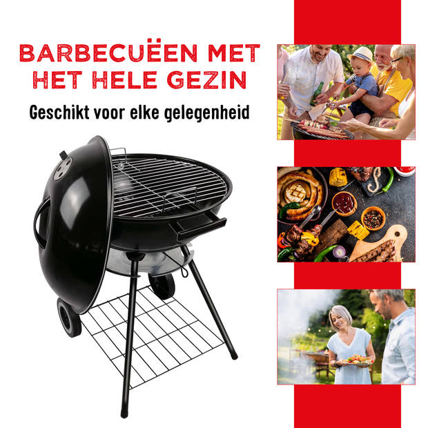 Bbq collection ronde houtskool barbecue