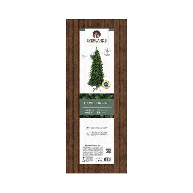 Kerst kunstboom slank 120 cm - Kunstkerstboom
