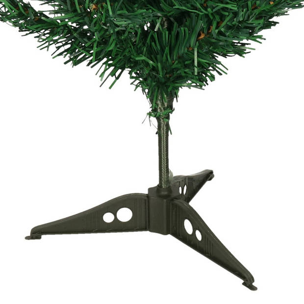 Kunst spar kerstboom 60 cm met gekleurde verlichting - Kunstkerstboom