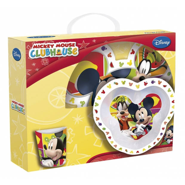 Mickey Mouse kinder servies 3 delig - Serviessets