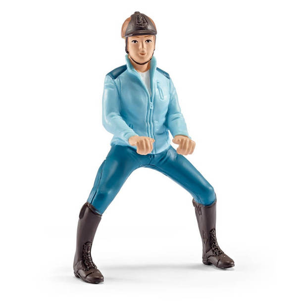 Schleich 42163 Competitie Ruiter, Turkois